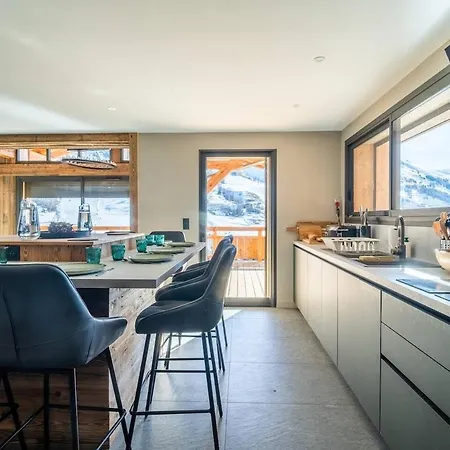 Chalet Premiere Loge 12 Pers Vue Dominante *