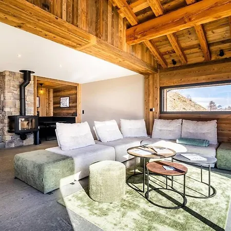 Premiere Loge 12 Pers Vue Dominante Chalet Les Deux Alpes